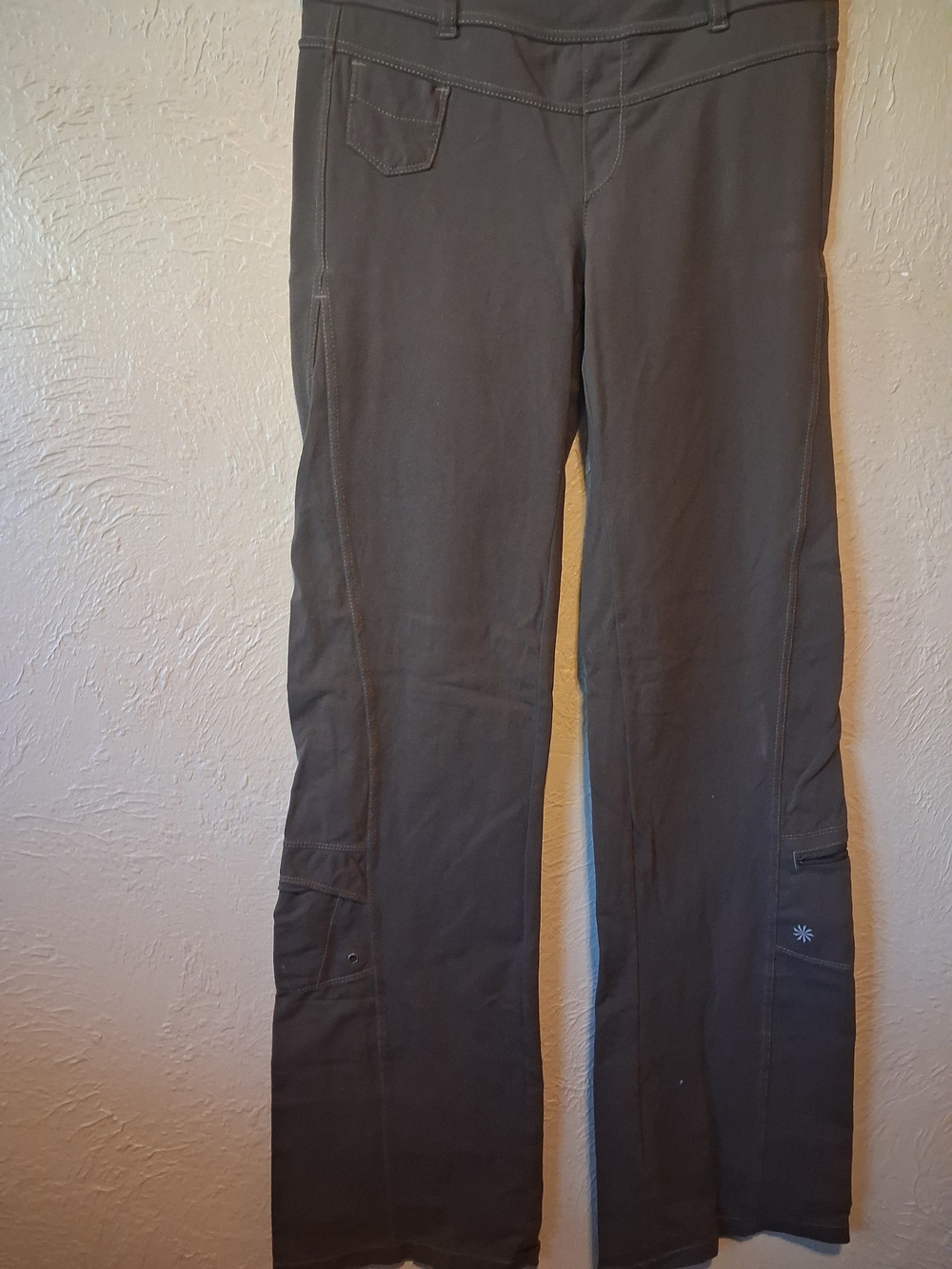 Athleta Women's Charcoal Gray Track Pants - Straight Leg Joggers